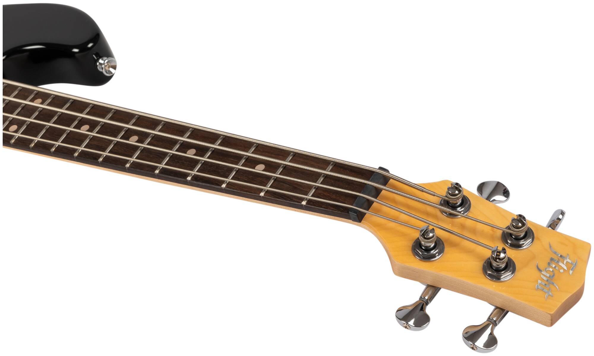 Бас-гитара Flight Mini Bass Lite BK — корпус и детали - фото 10