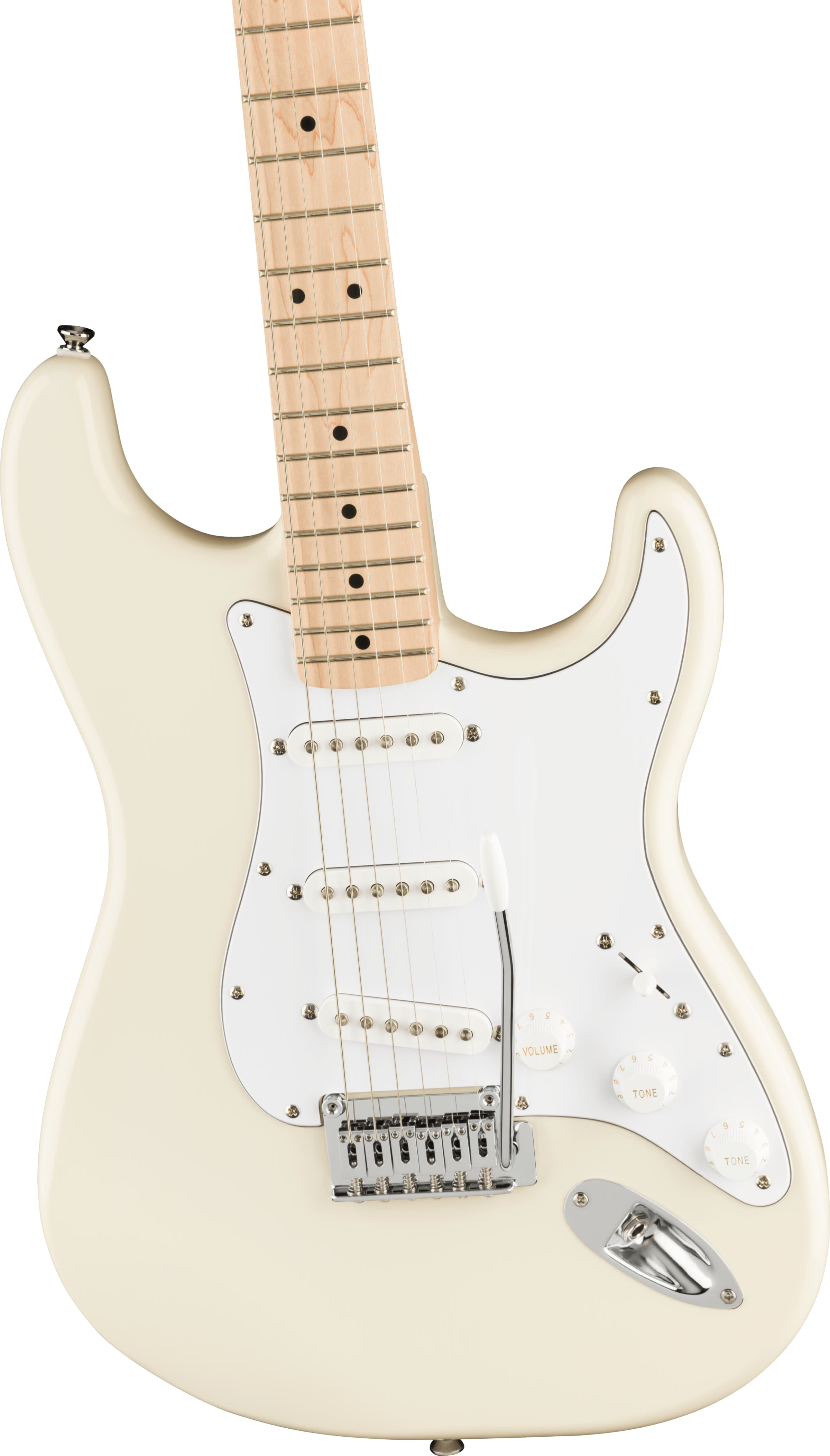 Электрогитара Squier Affinity Stratocaster MN Olympic White — корпус и детали - фото 3