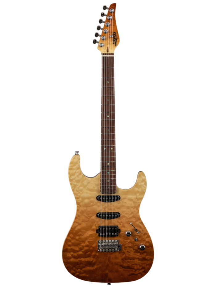 Электрогитара Jet JS-45 Fireburst — общий вид