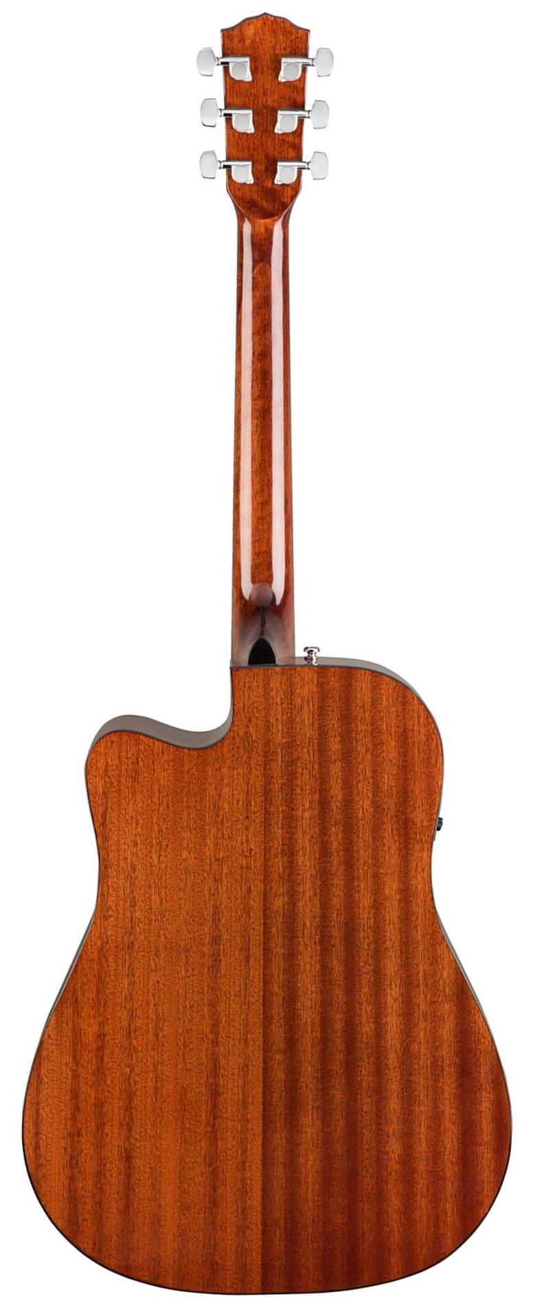 Электроакустическая гитара Fender CD-60SCE Mahogany — корпус и детали - фото 1