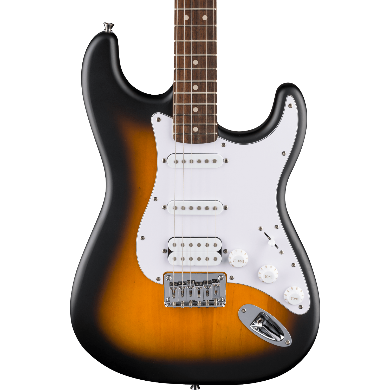 Электрогитара Squier DEBUT Stratocaster HT HSS LRL 2TS — корпус и детали - фото 2