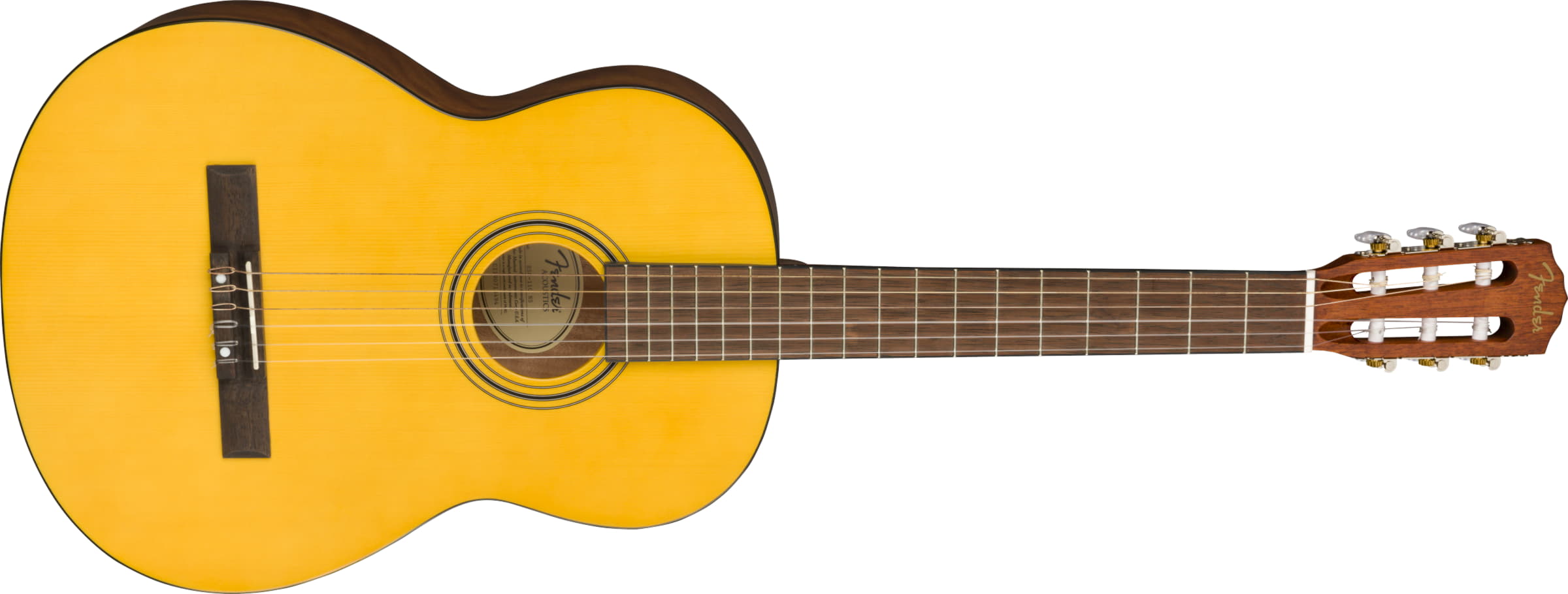 Классическая гитара Fender CN-30 Natural — корпус и детали - фото 2
