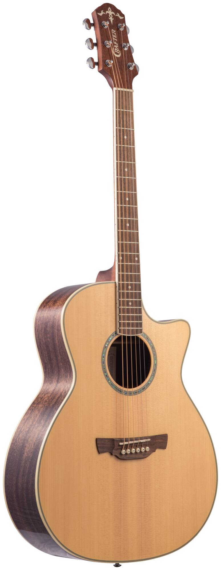 Электроакустическая гитара Crafter GAE-8 /NC — корпус и детали - фото 2