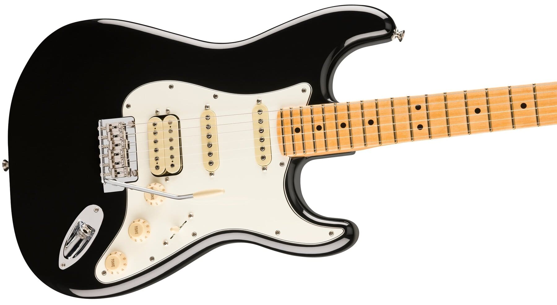 Электрогитара Fender Player II Stratocaster HSS MN Black — корпус и детали - фото 3