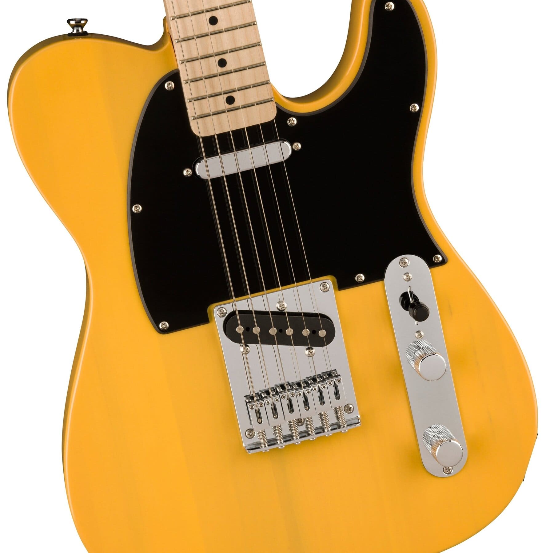 Электрогитара Squier Sonic Telecaster MN Butterscotch Blonde — корпус и детали - фото 1