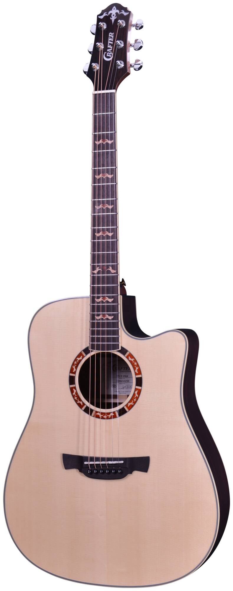 Электроакустическая гитара Crafter STG D -20ce — корпус и детали