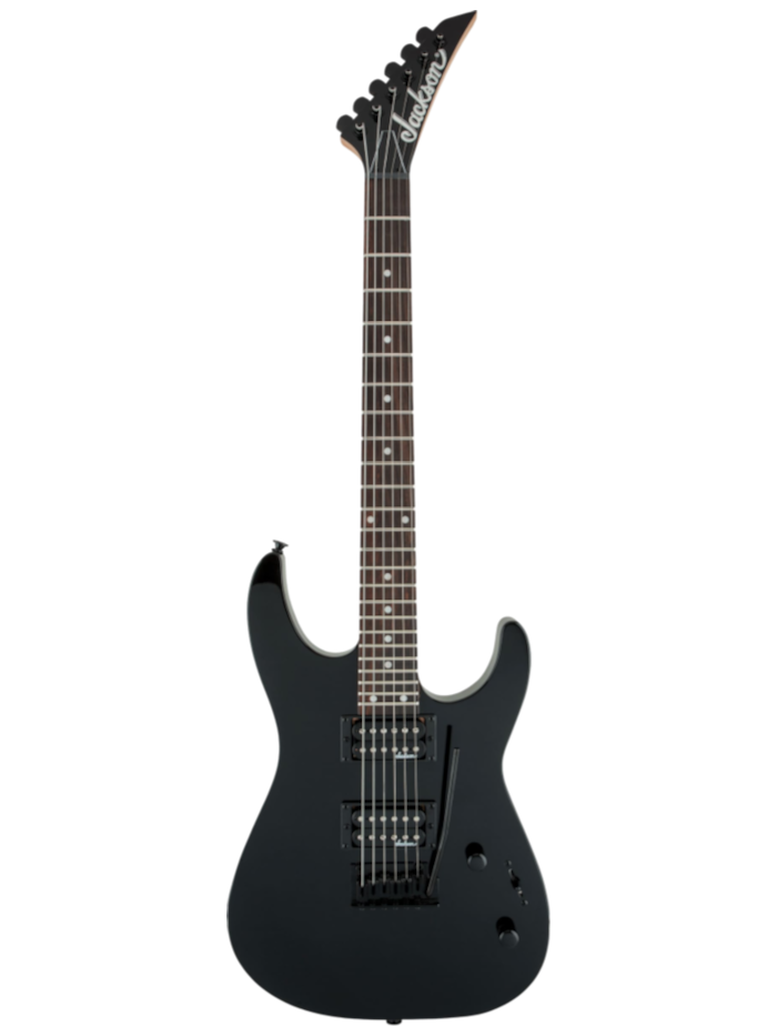 Электрогитара Jackson JS12 Dinky DK Black — общий вид