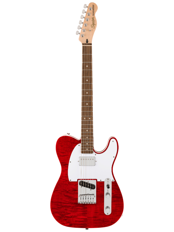 Электрогитара Squier Affinity Series Telecaster FMT SH Crimson Red Transparent — общий вид