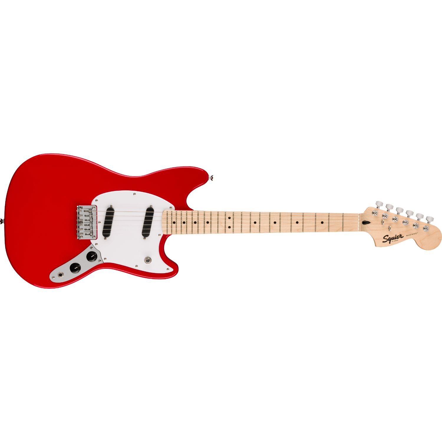 Электрогитара Squier Sonic Mustang Torino Red — корпус и детали