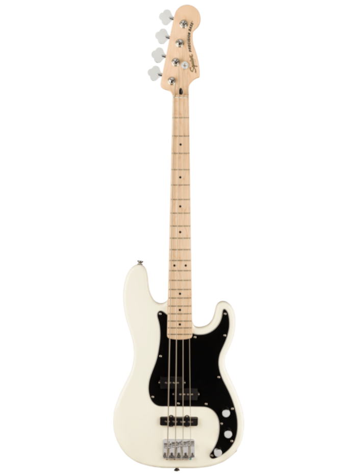 Бас-гитара Squier Affinity Precision Bass PJ MN Olympic White — общий вид