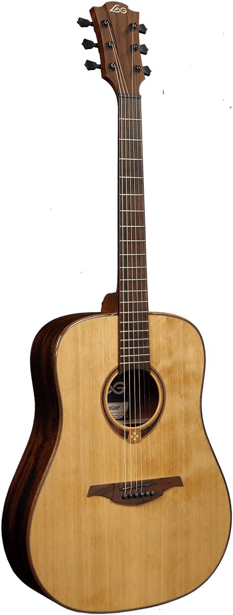 Акустическая гитара Lag T-118D — корпус и детали