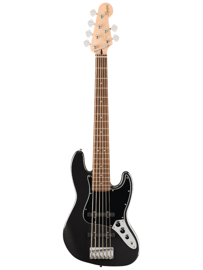 Бас-гитара Squier Affinity Jazz Bass VI LRL Black Metallic — общий вид
