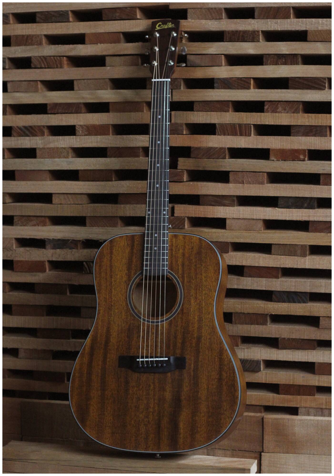 Акустическая гитара Crafter LITE D-15 — корпус и детали - фото 3