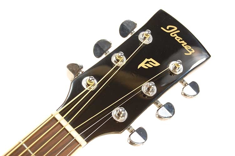 Электроакустическая гитара Ibanez PF15ECE-BK — корпус и детали - фото 4