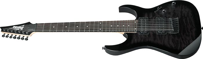 Электрогитара Ibanez GRG7221QA-TKS — корпус и детали - фото 3