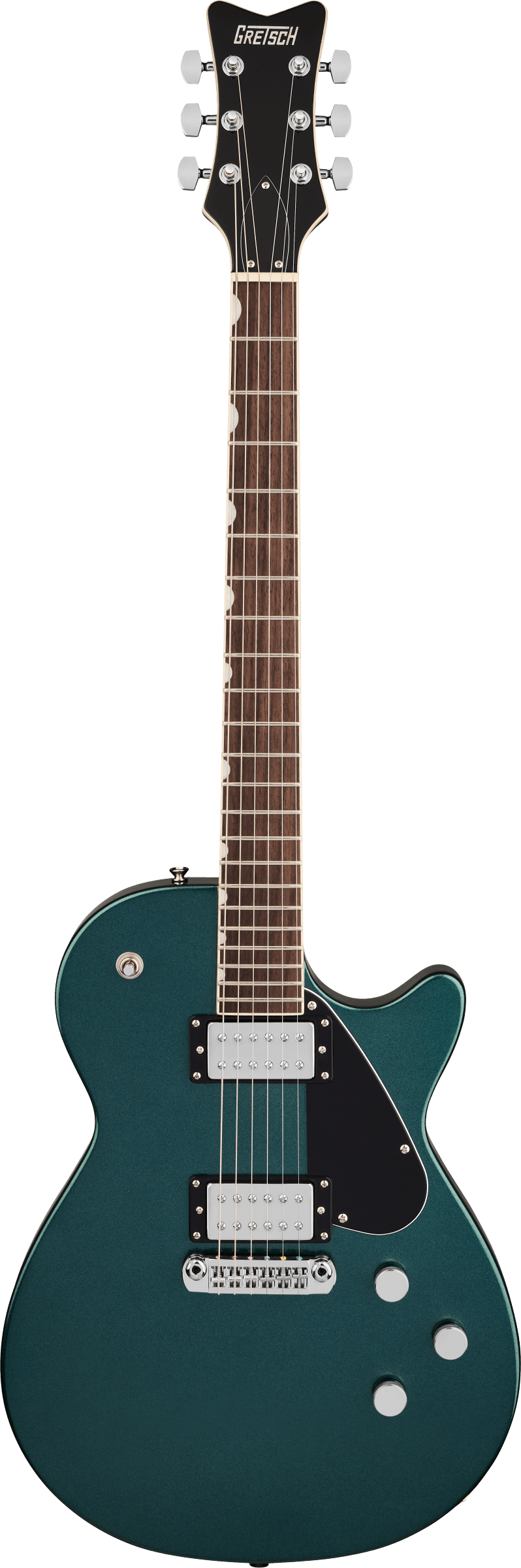 Электрогитара Gretsch Electromatic JET Club Druid Green — корпус и детали
