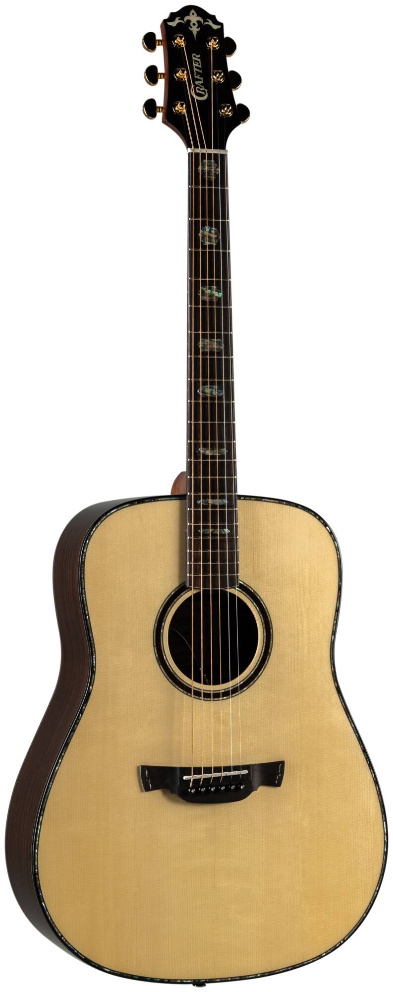 Электроакустическая гитара Crafter SRP D -36e — корпус и детали - фото 1
