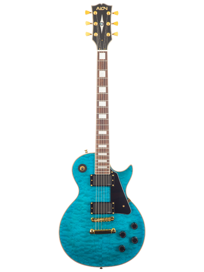 Электрогитара Aion E-50 blue — общий вид