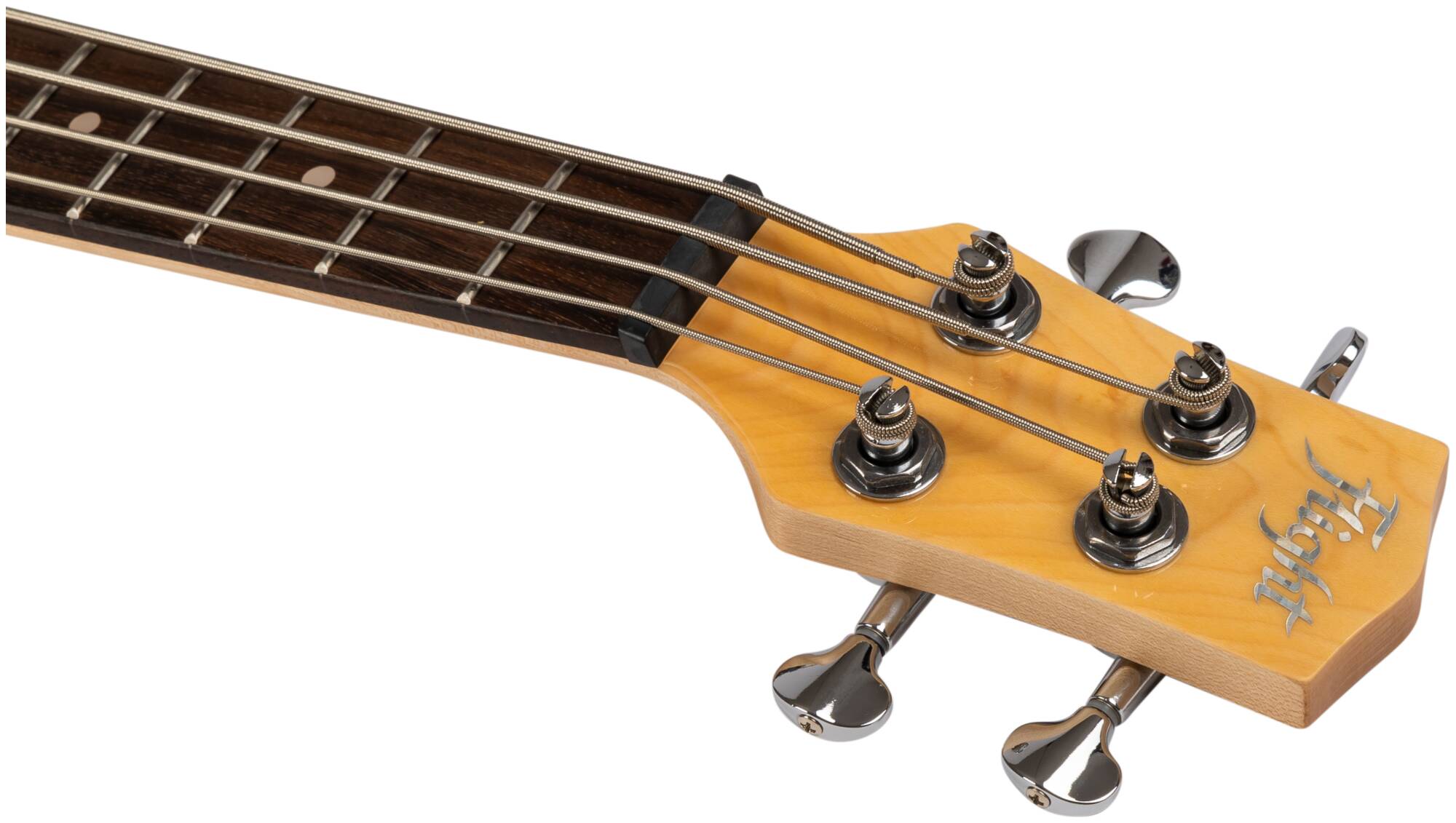 Бас-гитара Flight Mini Bass Lite BK — корпус и детали - фото 8