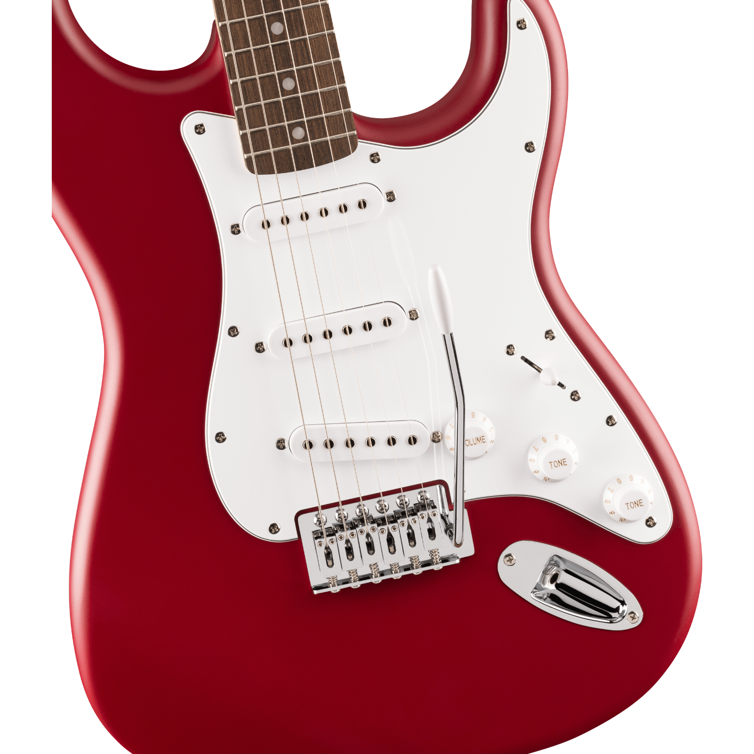 Электрогитара Squier DEBUT Stratocaster LRL DKR — корпус и детали - фото 3