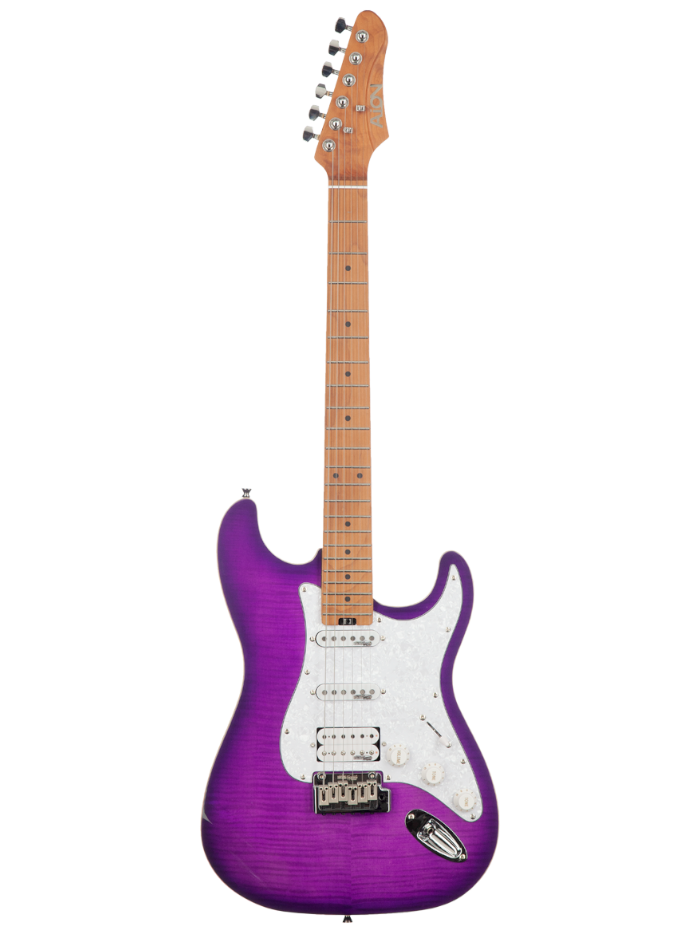 Электрогитара Aion H-10 purple — общий вид