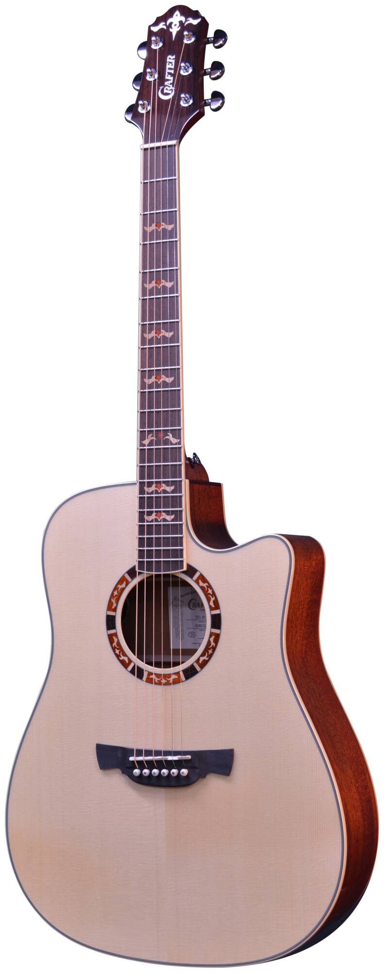 Электроакустическая гитара Crafter STG D -16ce — корпус и детали
