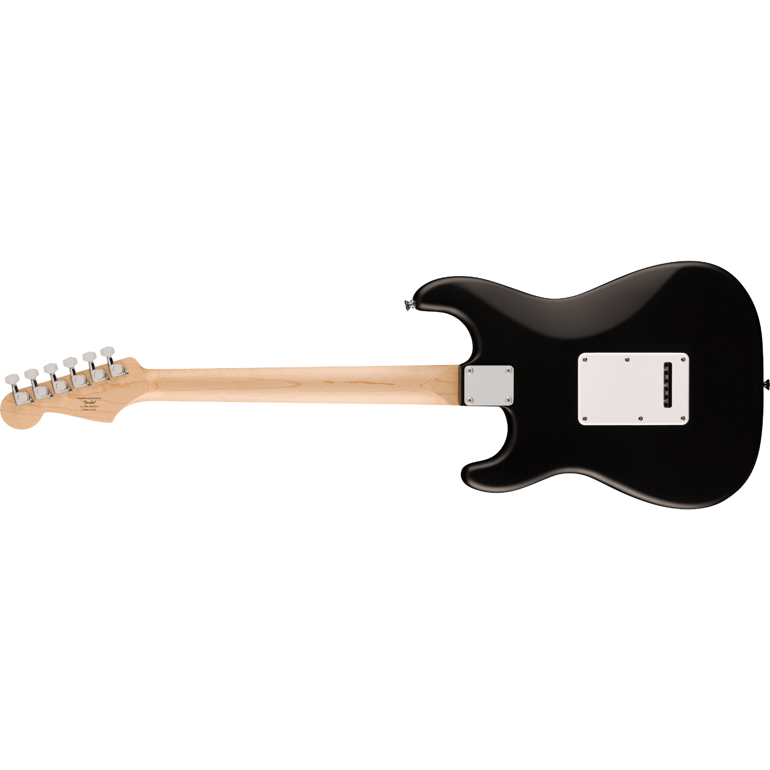 Электрогитара Squier DEBUT Stratocaster LRL BLK — корпус и детали - фото 1