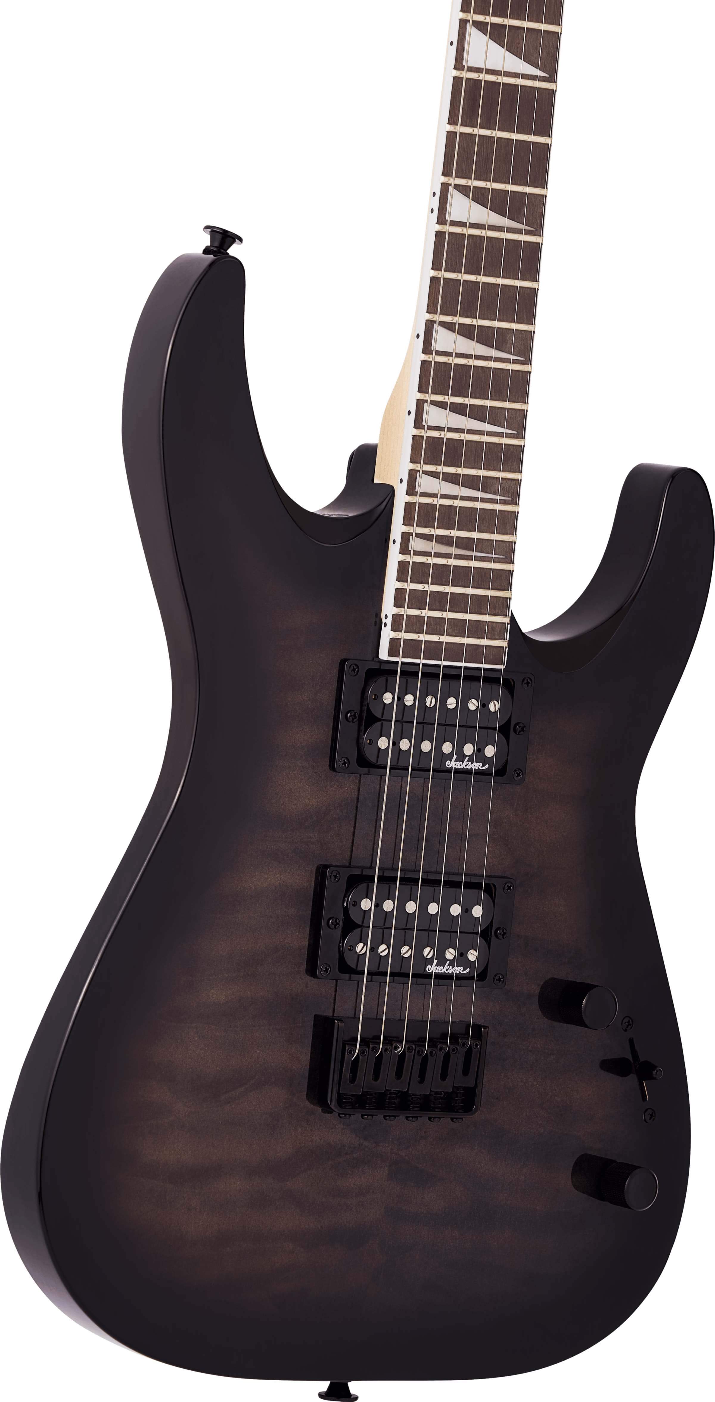 Электрогитара Jackson JS32Q Dinky DKA HT Black Burst — корпус и детали - фото 5