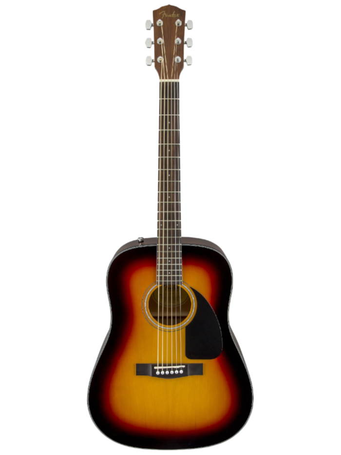 Акустическая гитара Fender CD-60 Sunburst — общий вид