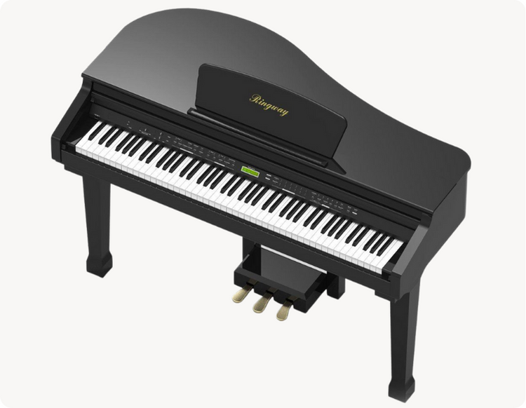 Цифровой рояль Ringway GDP 1120 BLACK - фото 1