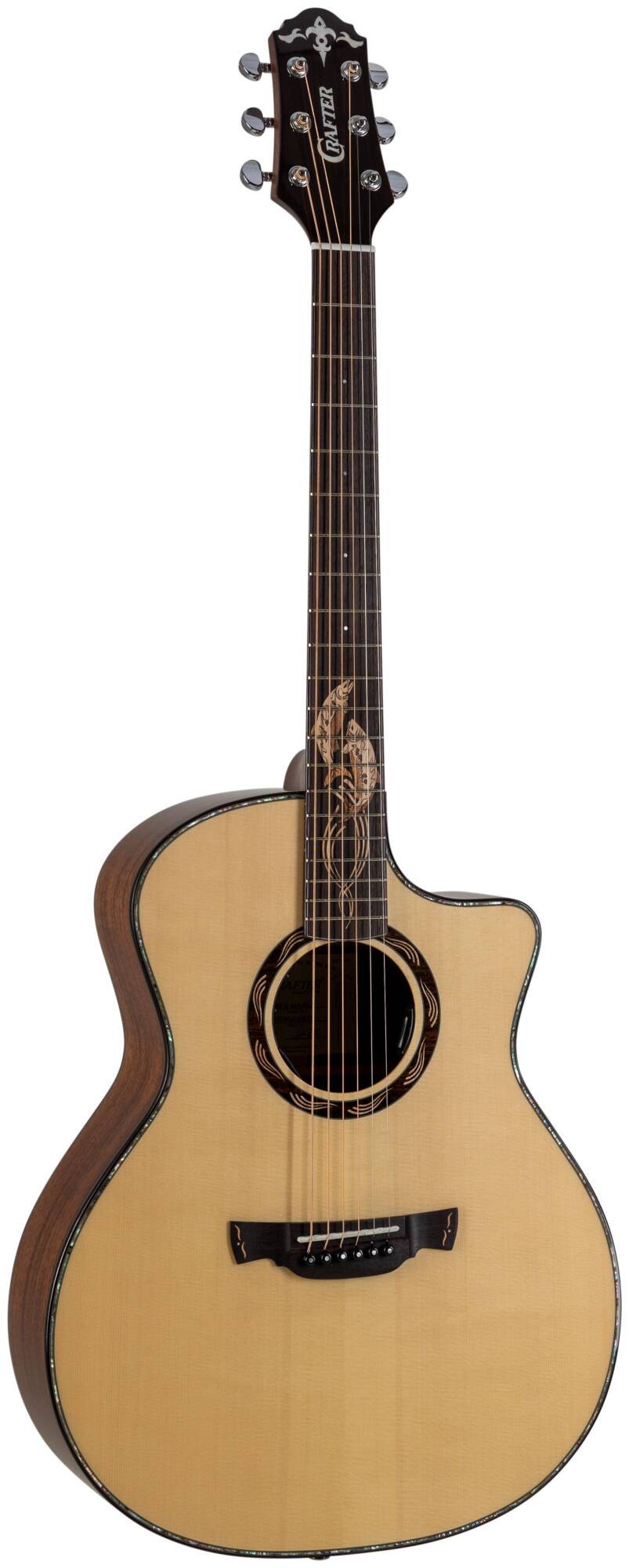Электроакустическая гитара Crafter SM G-MAHOce — корпус и детали - фото 1