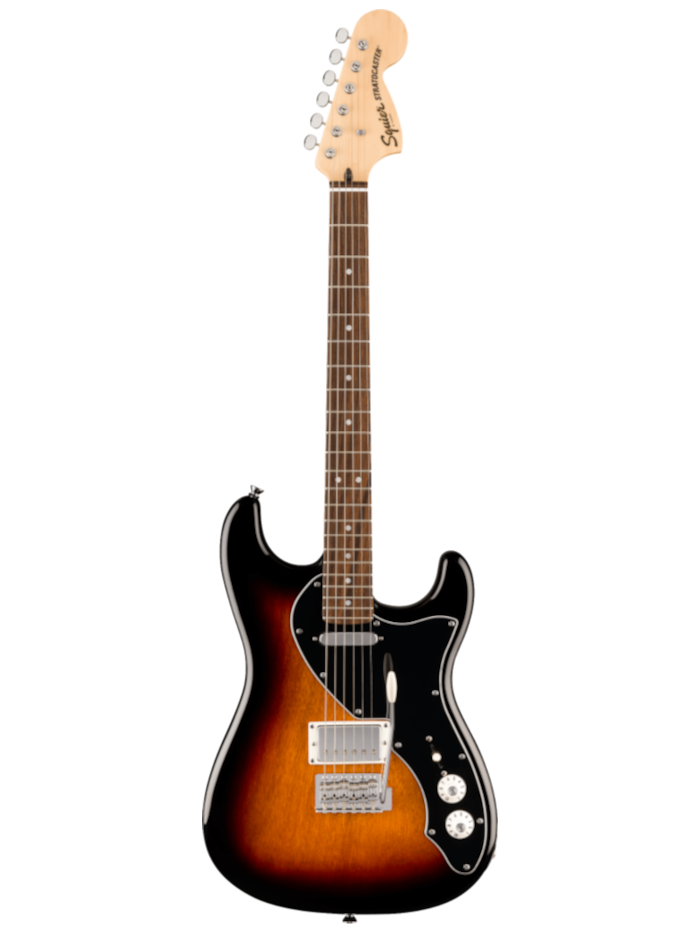Электрогитара Squier Paranormal Stratocaster Deluxe LRL 3-Color Sunburst — общий вид