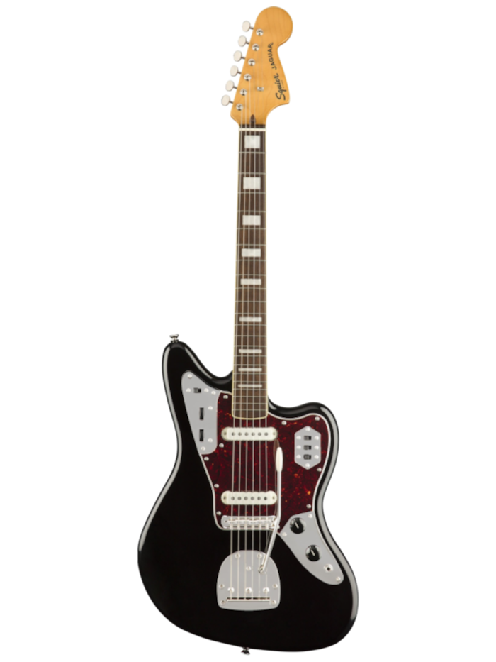 Электрогитара Squier Classic Vibe '70s Jaguar LRL Black — общий вид