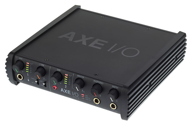 USB-аудиоинтерфейс IK Multimedia AXE I/O Solo — разъёмы и органы управления