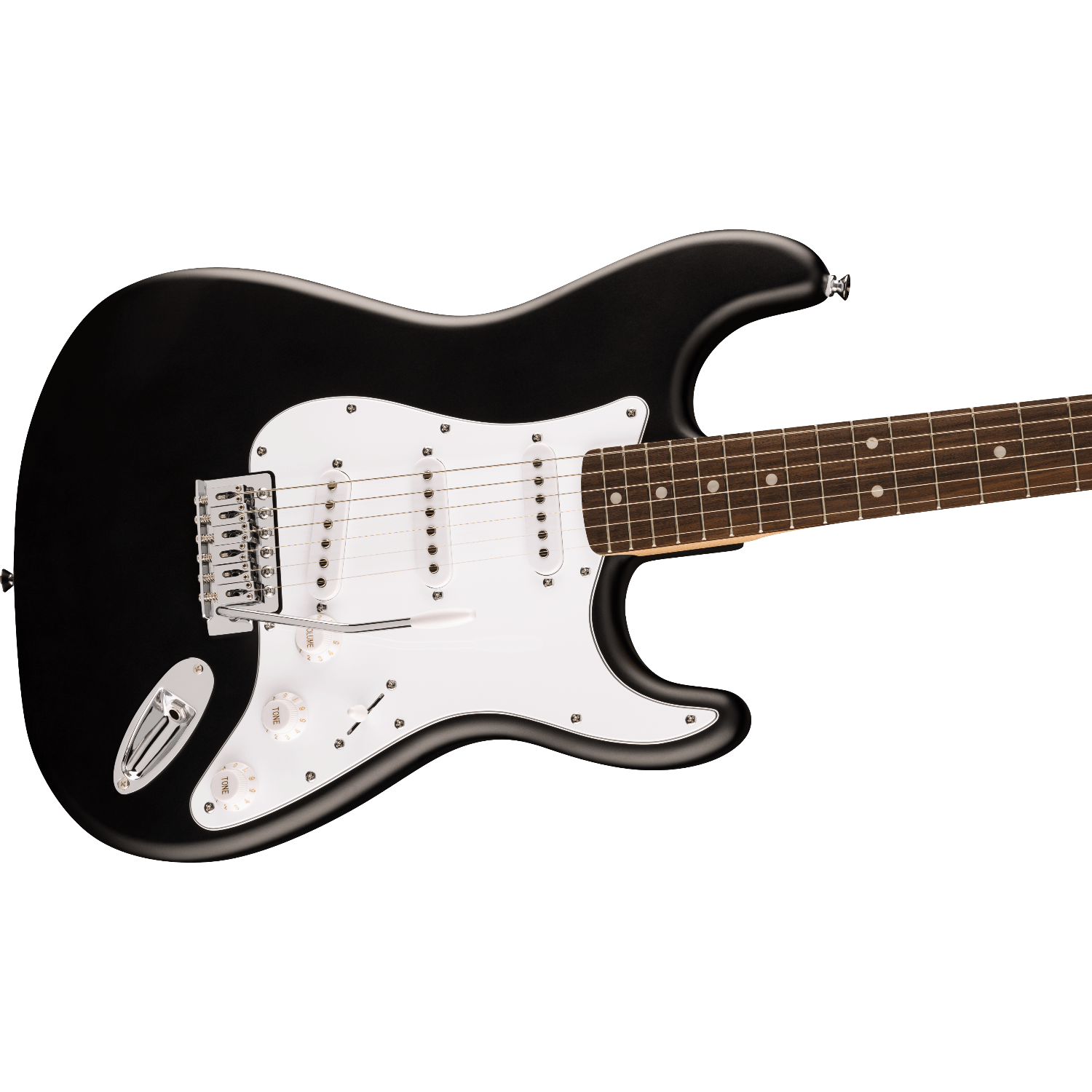 Электрогитара Squier DEBUT Stratocaster LRL BLK — корпус и детали - фото 2