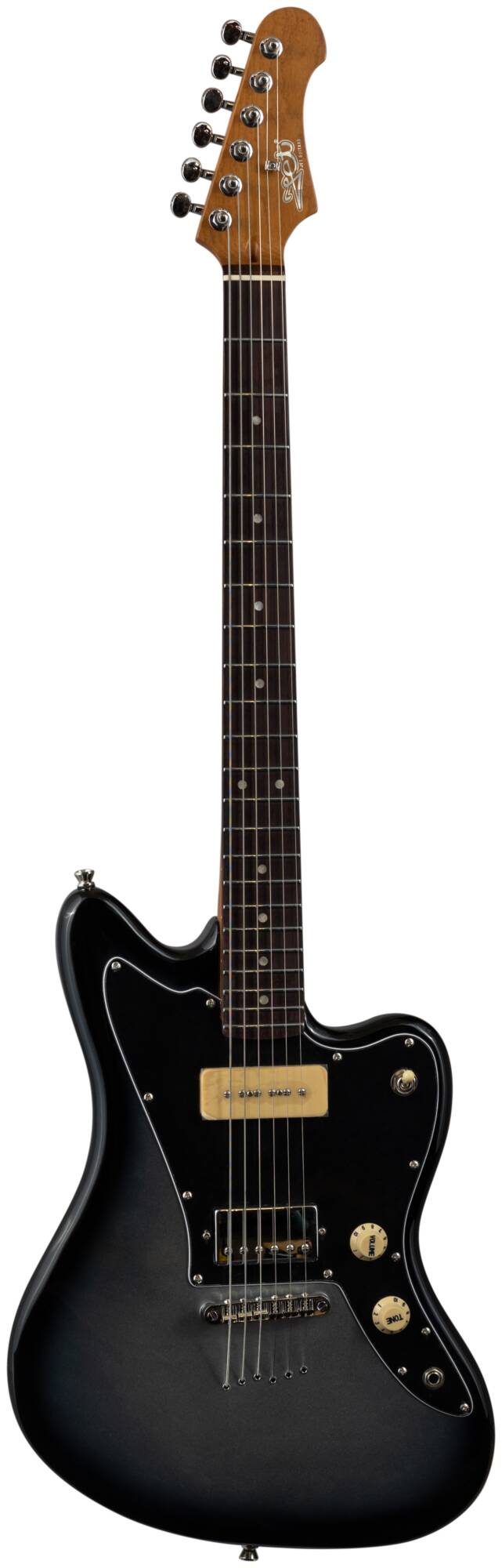 Электрогитара Jet JJ-350 Baritone Moonburst — корпус и детали