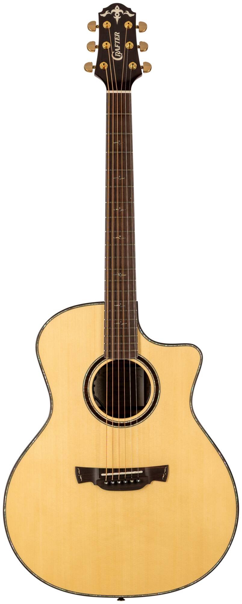Электроакустическая гитара Crafter LX G -4000ce — корпус и детали