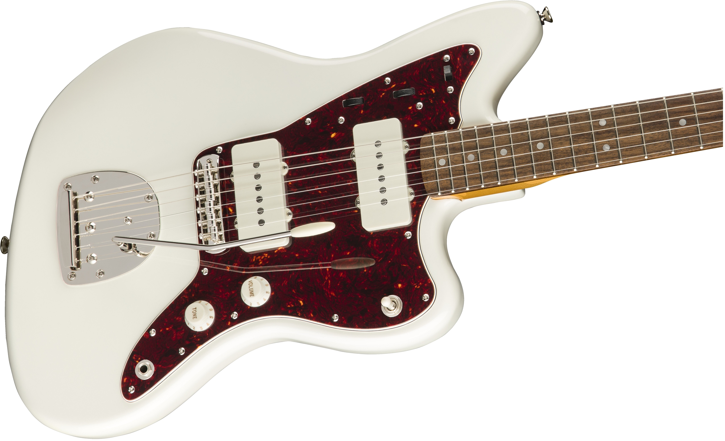 Электрогитара Squier Classic Vibe '60s Jazzmaster Olympic White — корпус и детали - фото 2