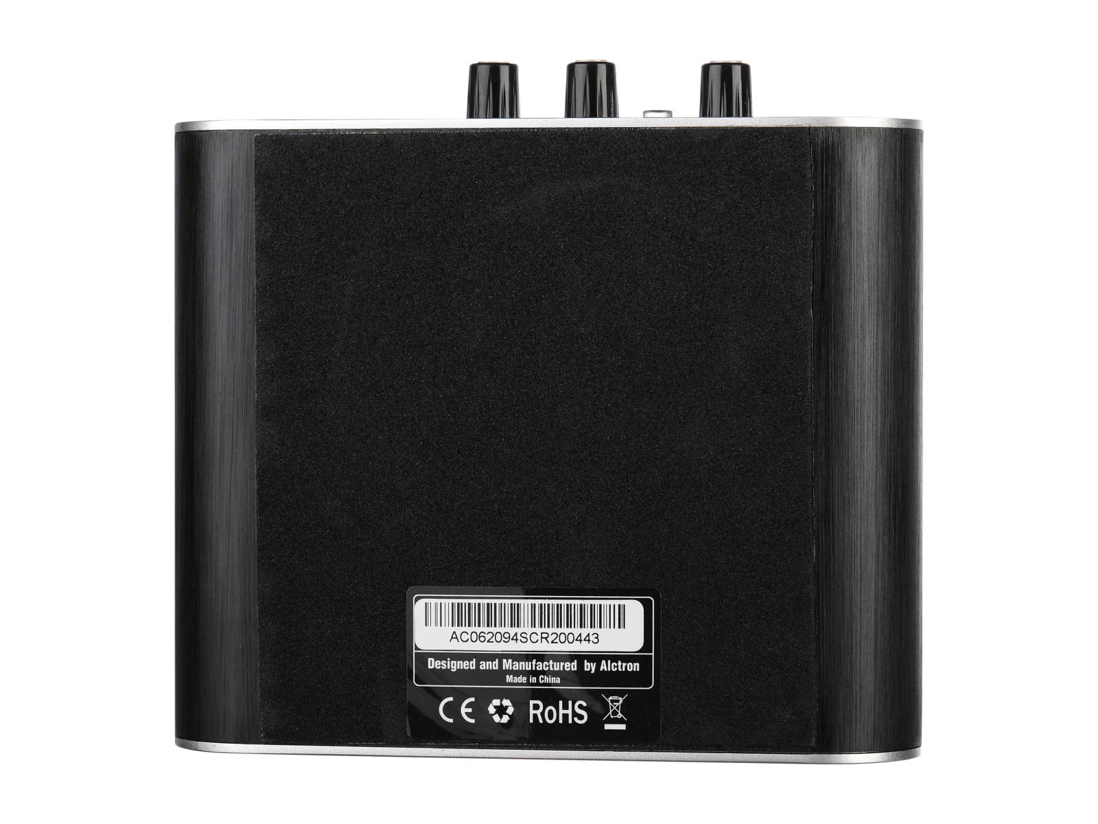 USB-аудиоинтерфейс Alctron U12 BK — разъёмы и органы управления - фото 3