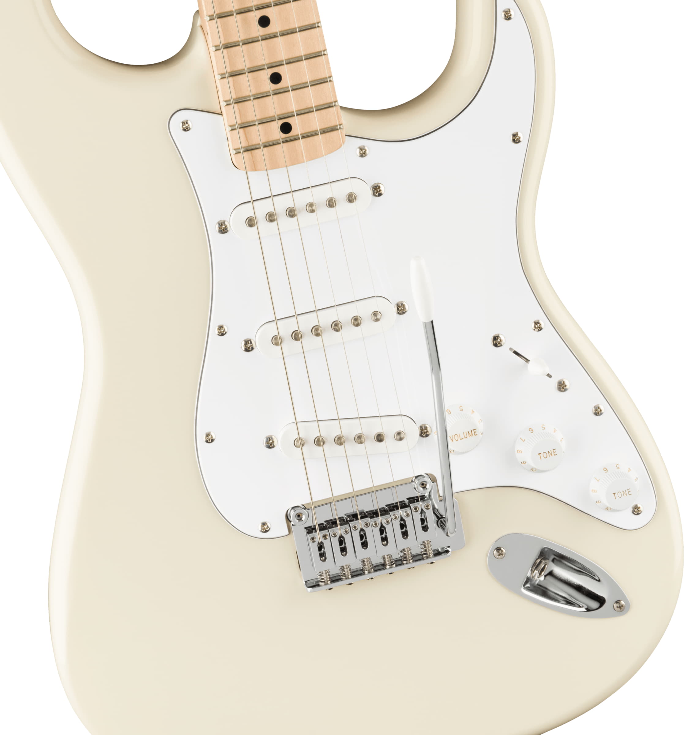 Электрогитара Squier Affinity Stratocaster MN Olympic White — корпус и детали - фото 2