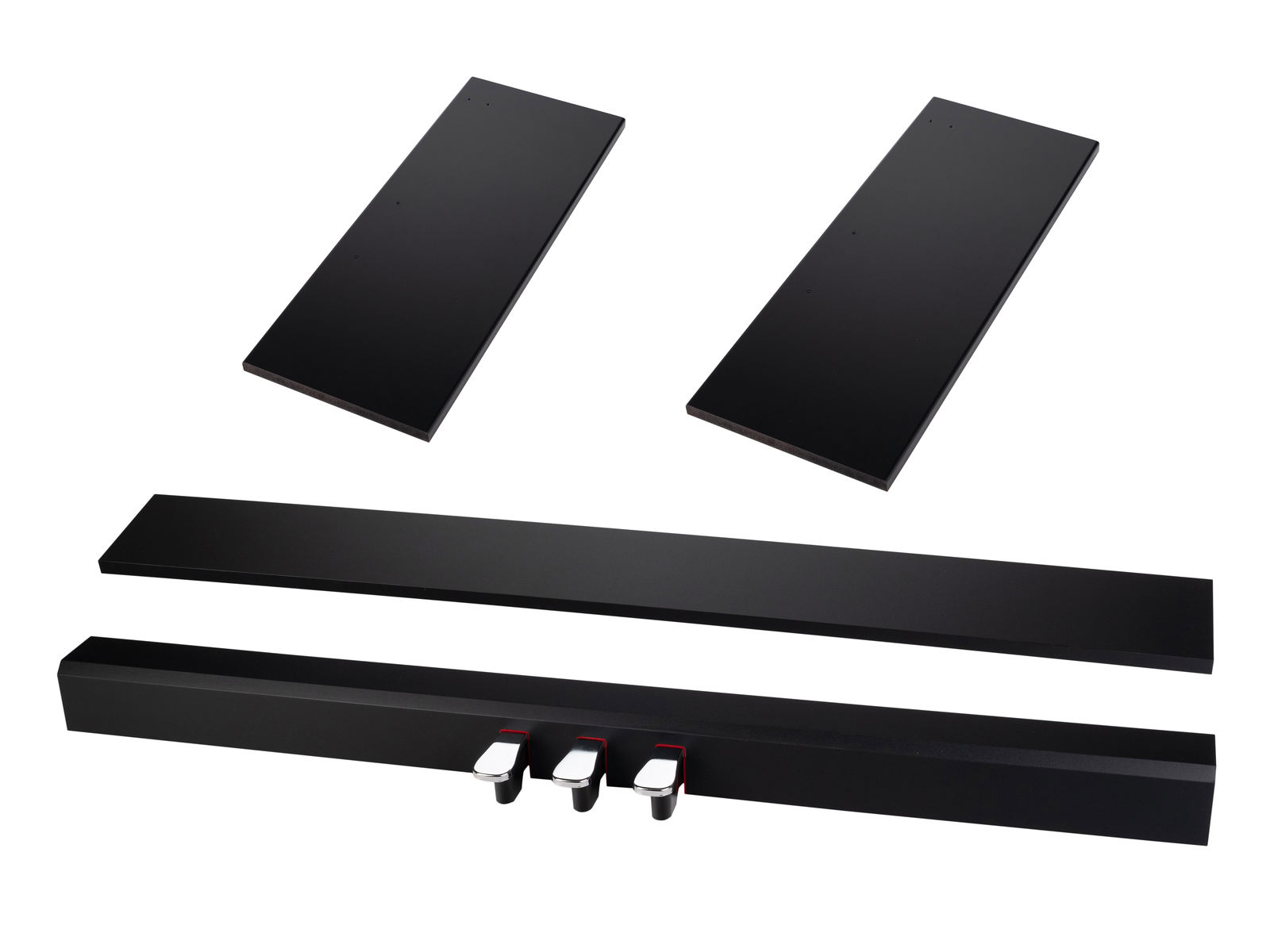 Стойка с тройной педалью Nux NPS-1 BK - фото 2