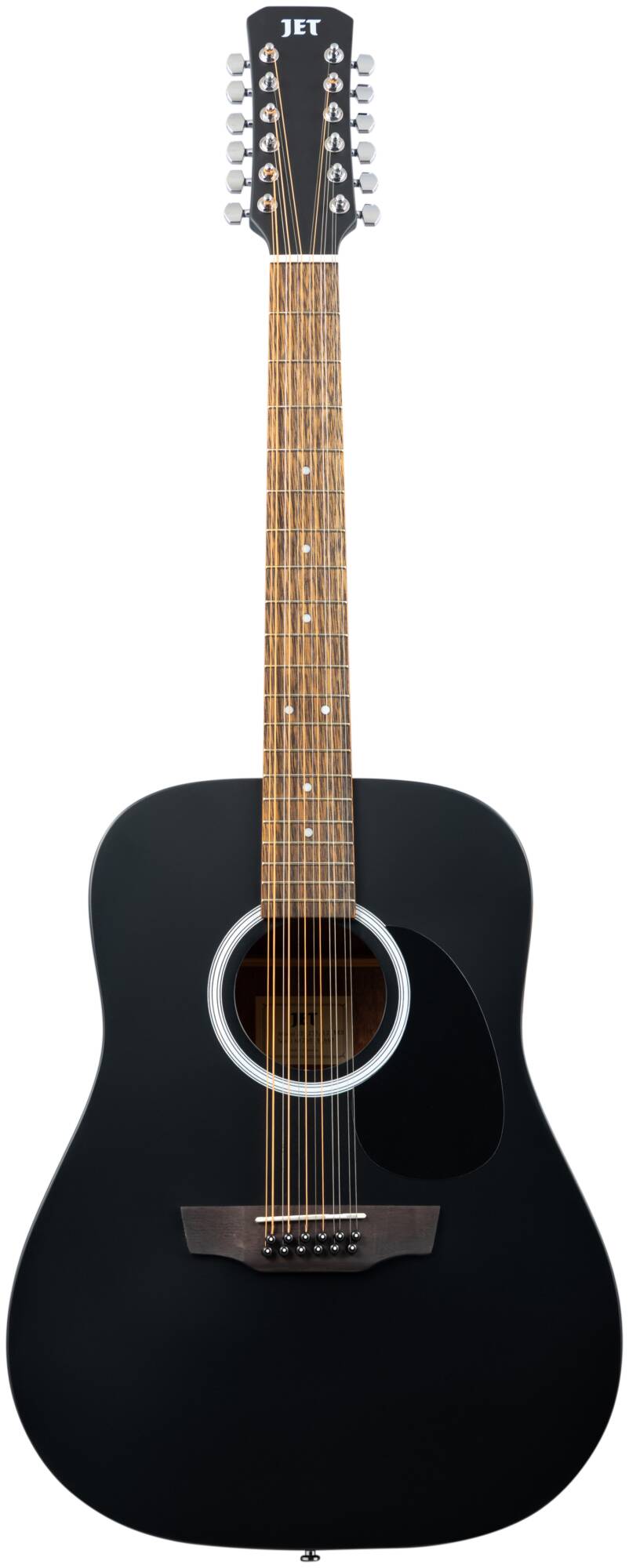 Акустическая гитара Jet JD-255/12 BKS — корпус и детали