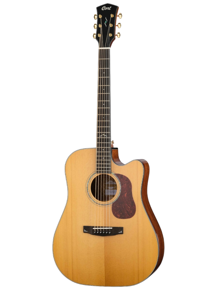 Электроакустическая гитара Cort Gold-DC6-WCASE-NAT — общий вид