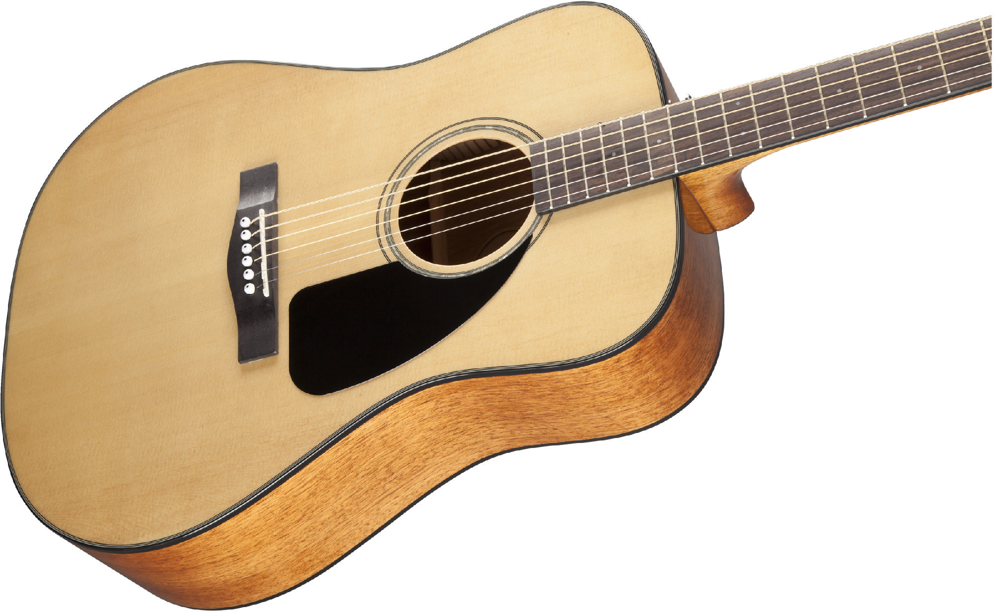 Акустическая гитара Fender CD-60 Natural — корпус и детали - фото 2
