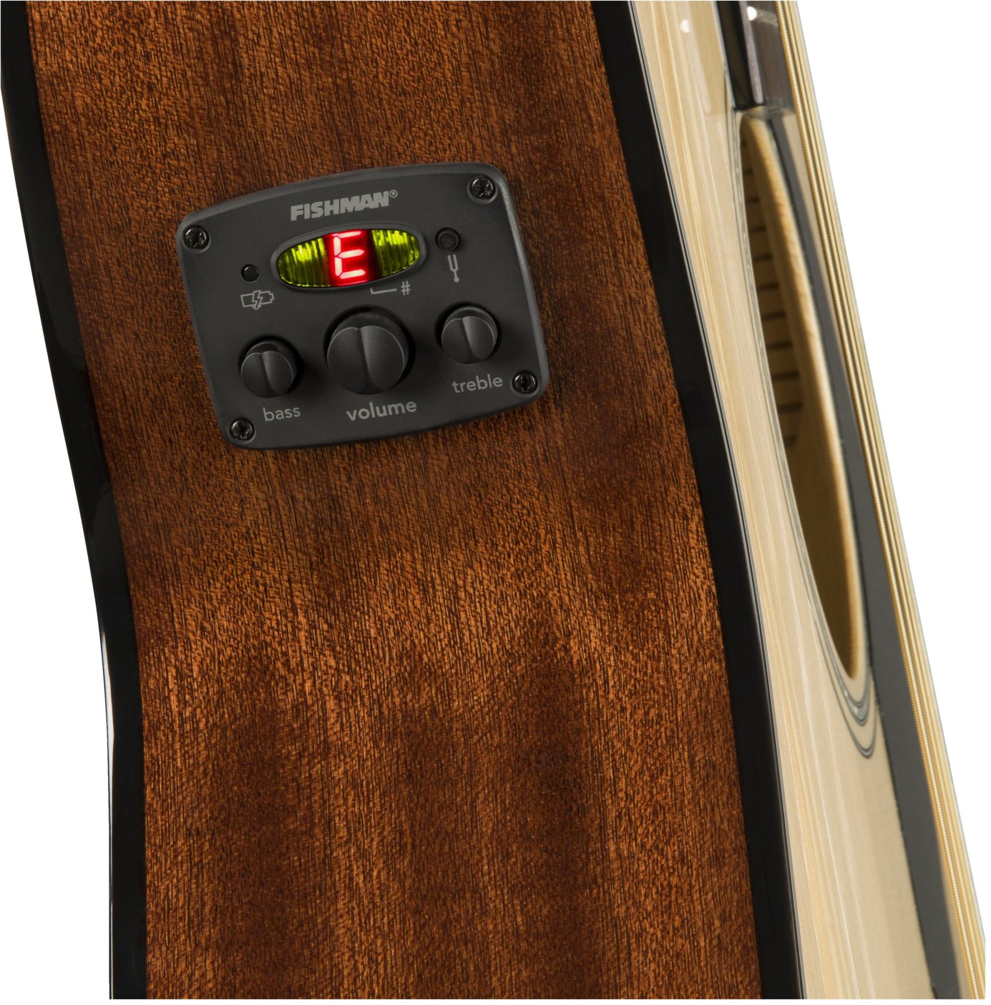 Электроакустическая гитара Fender CC-60SCE Natural — корпус и детали - фото 6