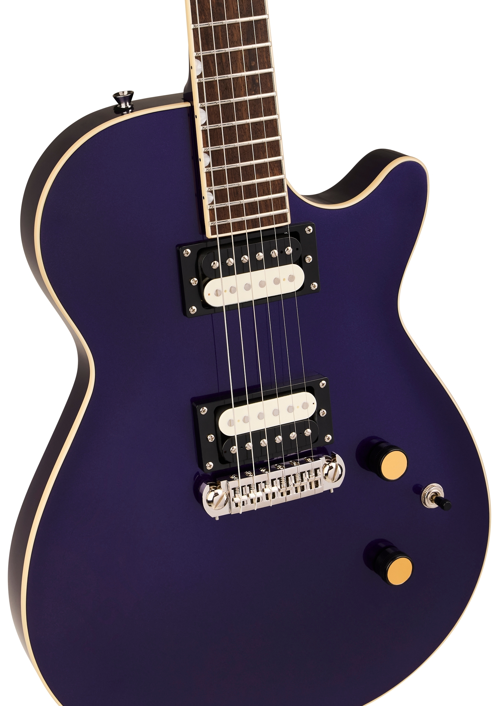 Электрогитара Gretsch Streamliner Jet Laurel Fingerboard Nightshade Purple — корпус и детали - фото 2