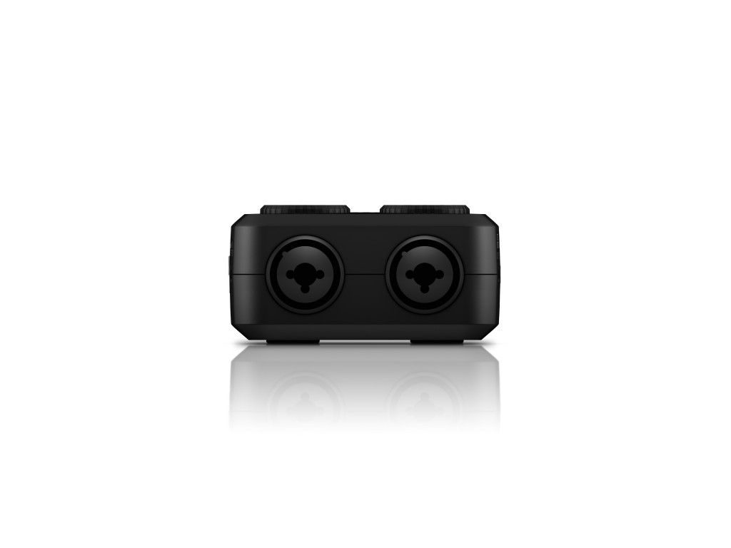 Портативный аудиоинтерфейс IK Multimedia iRig PRODUOIO — разъёмы и органы управления - фото 1