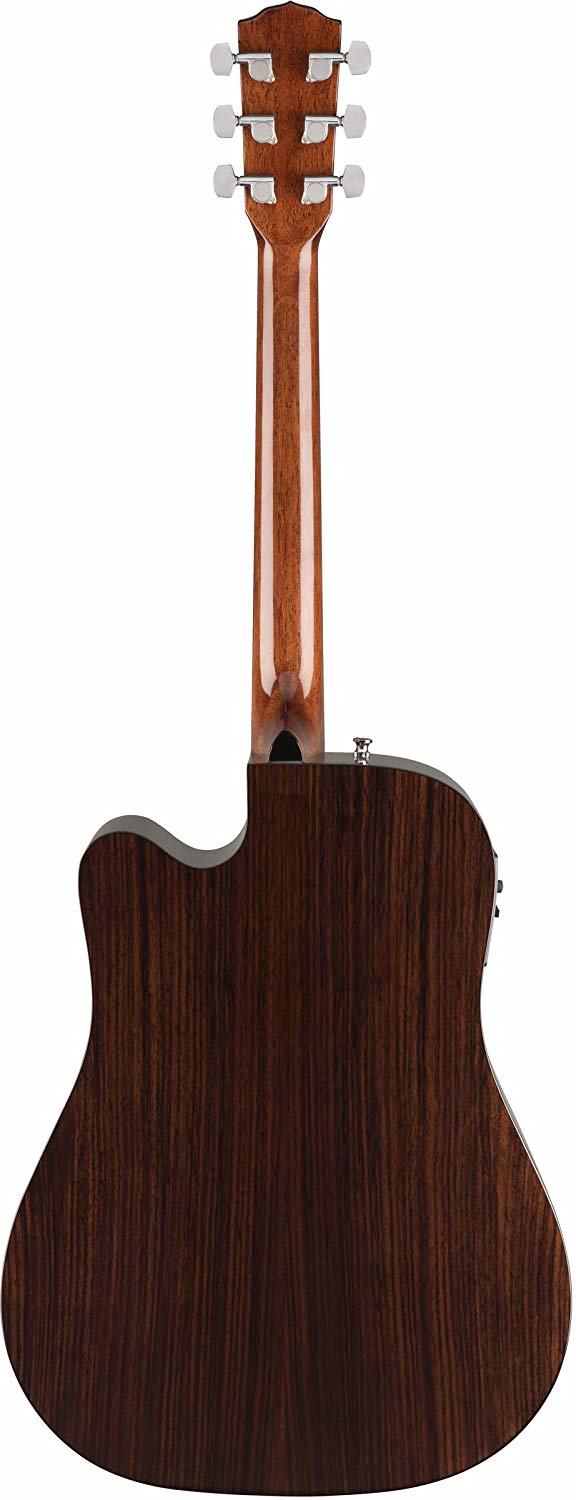 Электроакустическая гитара Fender CD-140SCE Sunburst — корпус и детали - фото 2