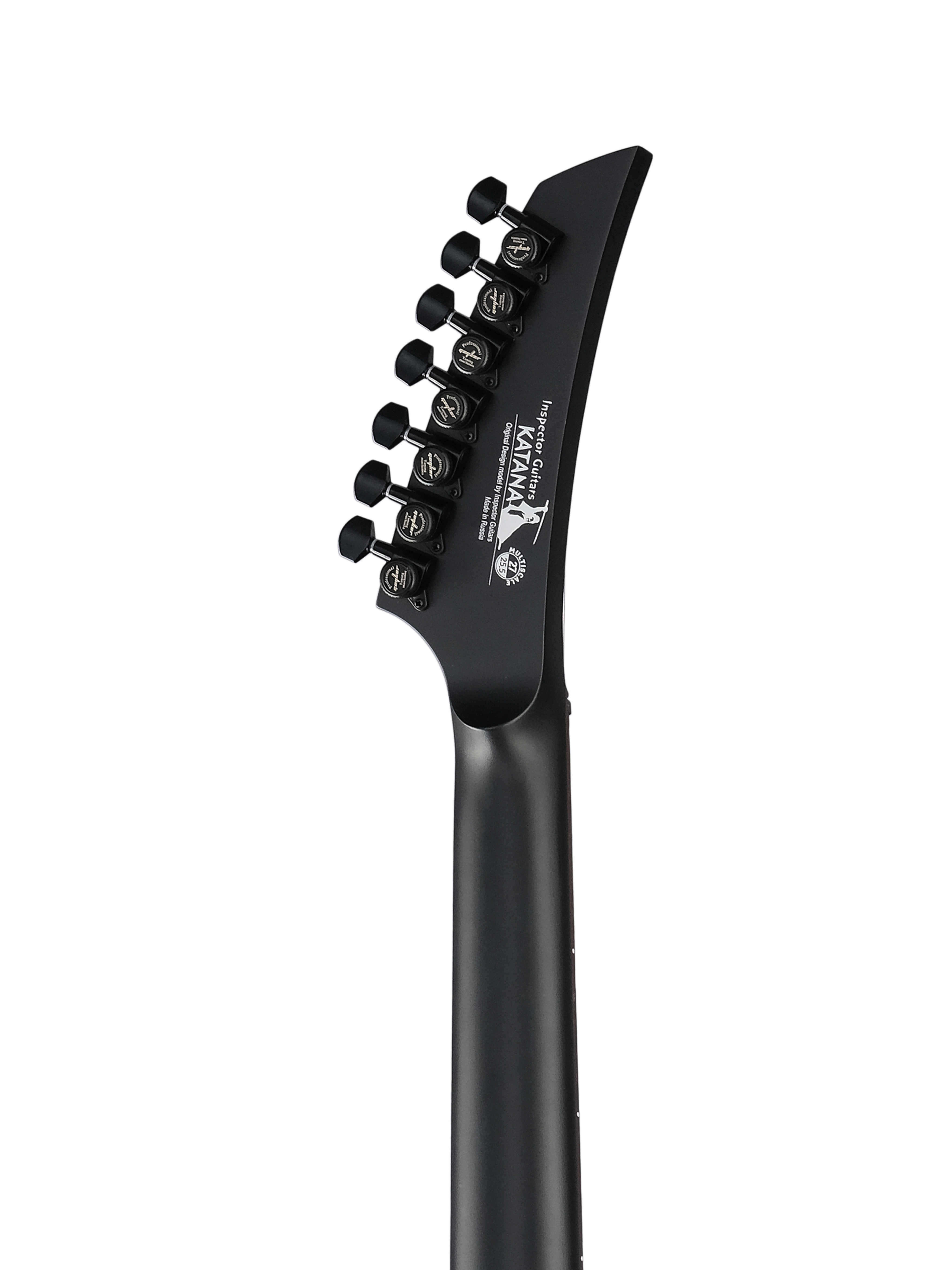 Электрогитара Inspector Katana-7-multiscale-black — детальное фото - фото 5
