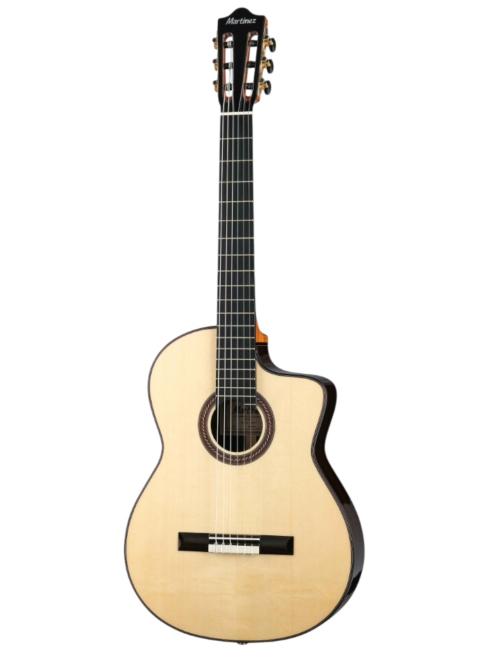 Классическая гитара Martinez Almeria-Luthier-Rosewood — общий вид